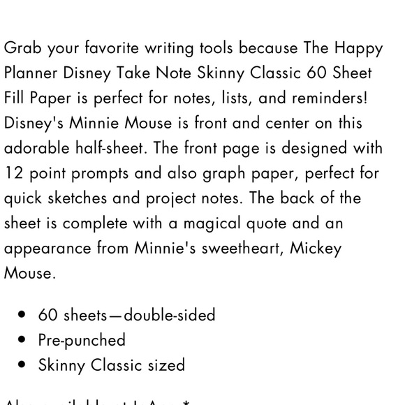 🥳HP🥳 Minnie Mouse Magical Moment Planner Bundle. - Picture 15 of 15